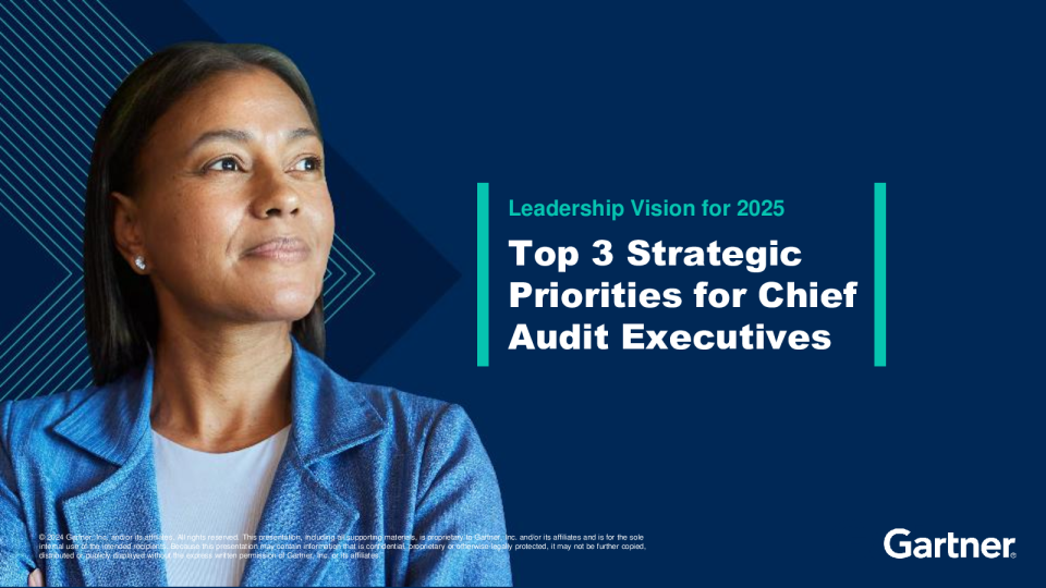 2025年首席审计官的三大趋势