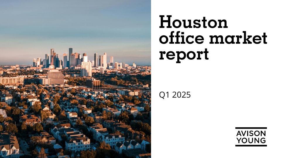 休斯顿写字楼市场报告：2025第一季度