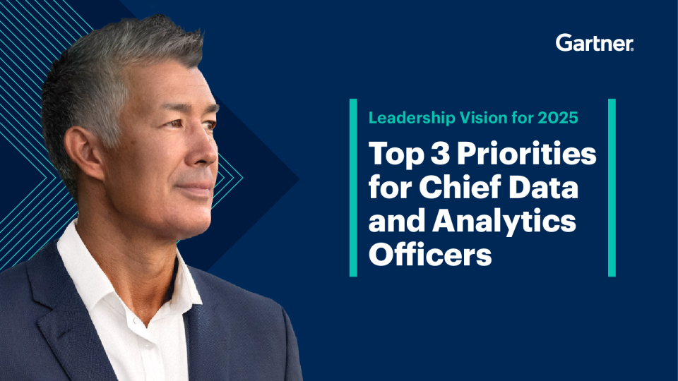 首席数据与分析官的三大战略重点