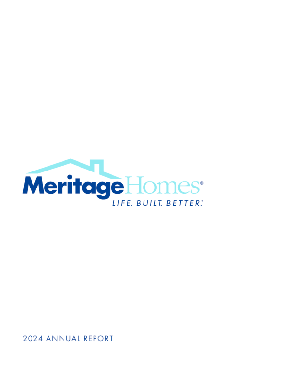 Meritage Homes Corp 2024年度报告