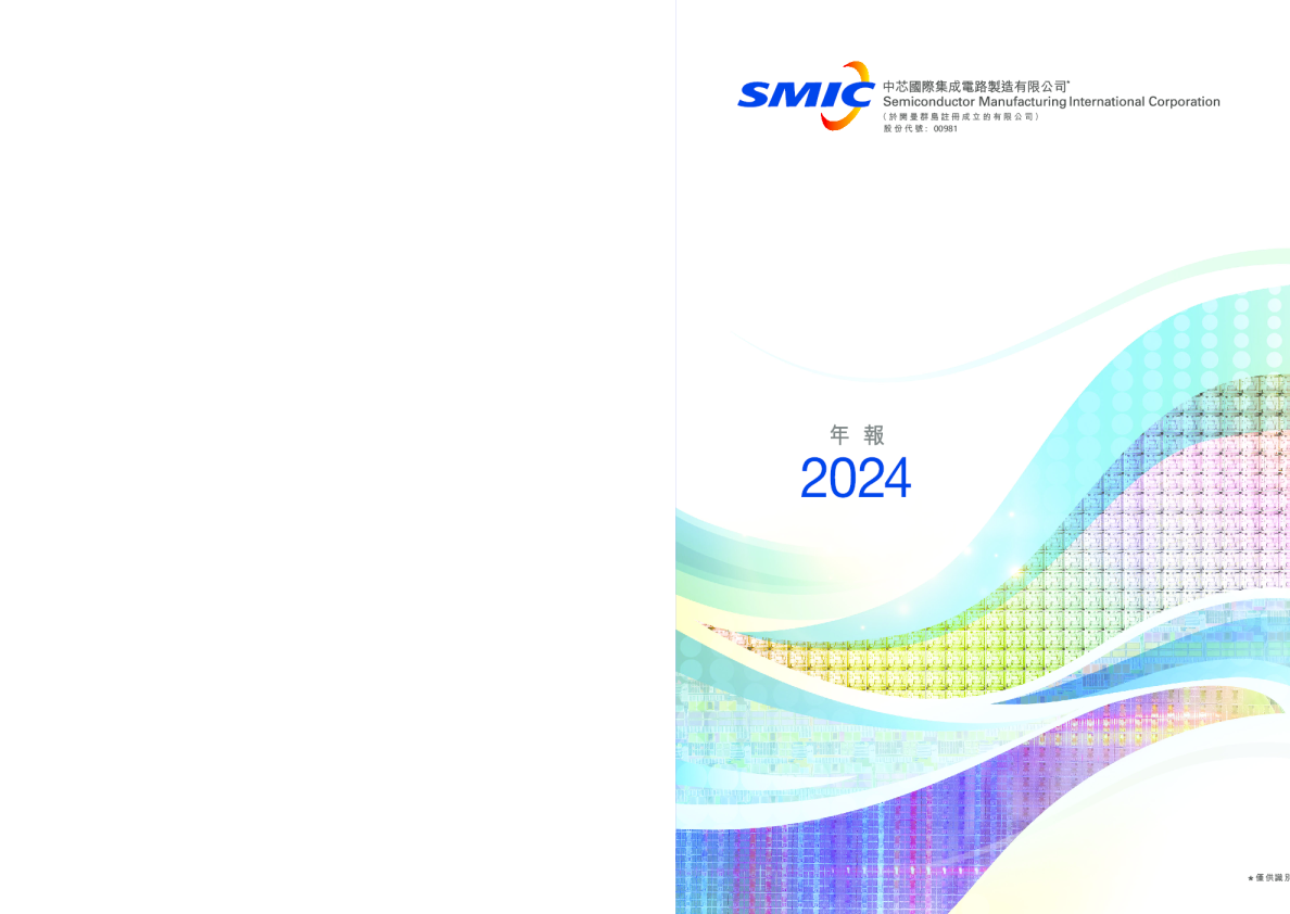 中芯国际2024年报