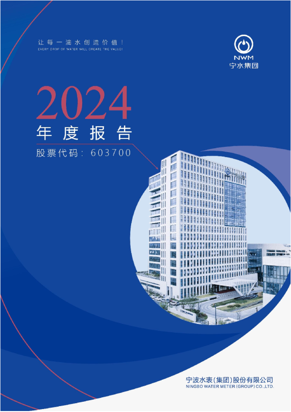 宁水集团：2024年年度报告