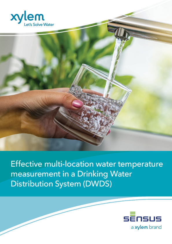 饮用水分配系统（DWDS）中有效的多位置水温测量