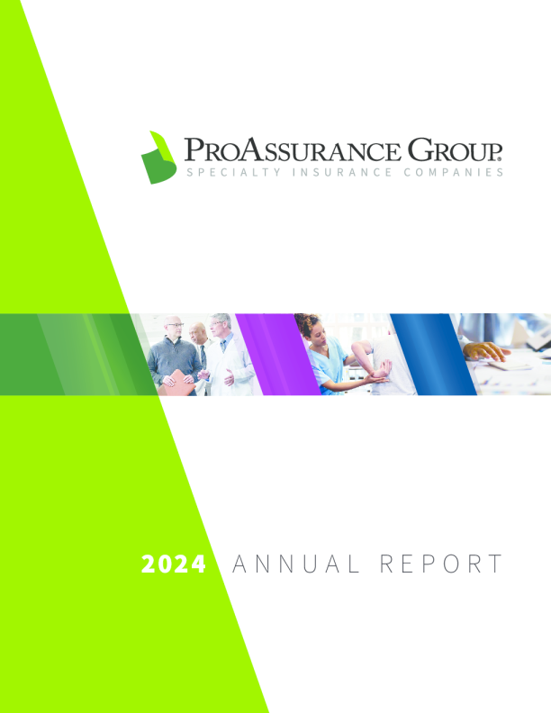 ProAssurance Corp 2024年度报告