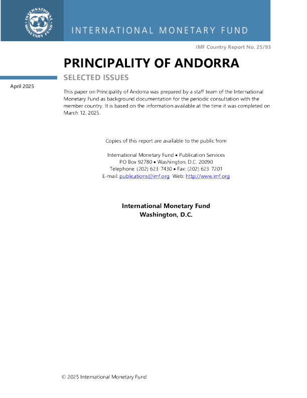 安道尔公国：选定问题