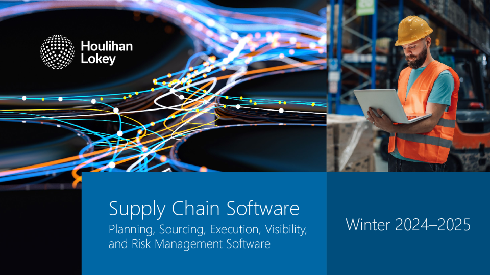供应链软件市场动态