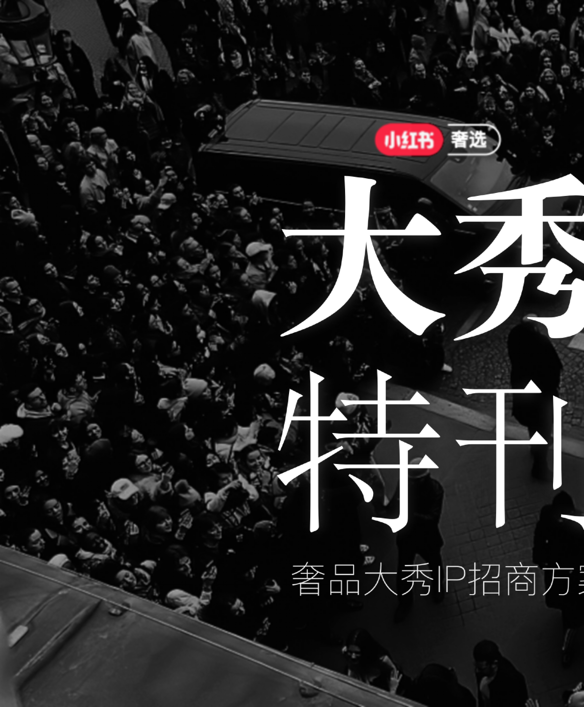 小红书2025大秀特刊奢品IP招商方案