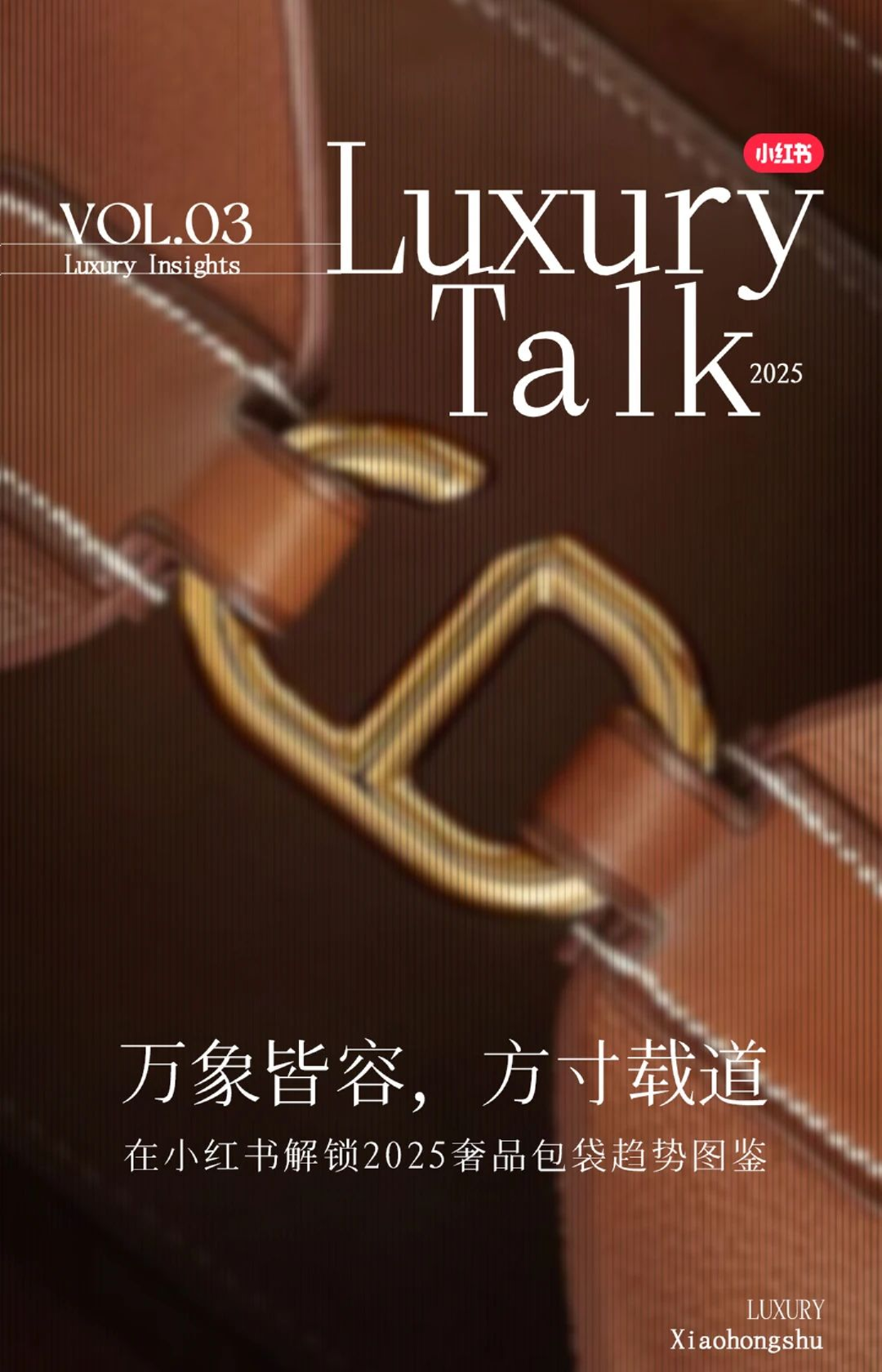 2025小红书奢品包袋趋势图鉴
