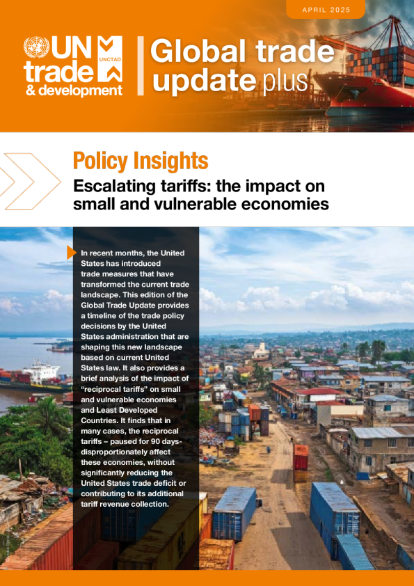 Global Trade Update Plus: Tariff Upgrades: Impact on Small Vulnerable Economies