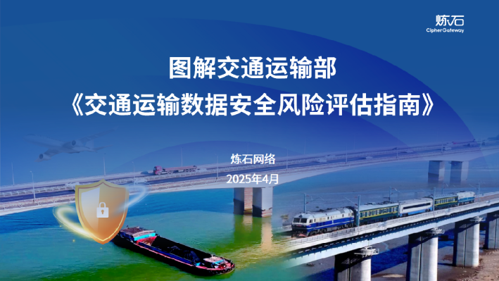 图解交通运输部《交通运输数据安全风险评估指南》