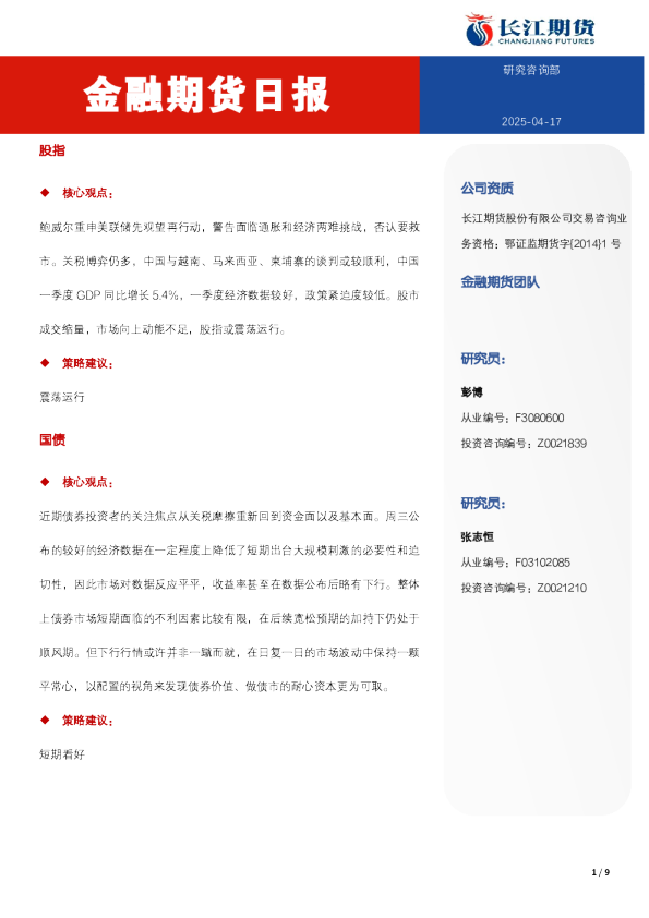 金融期货日报