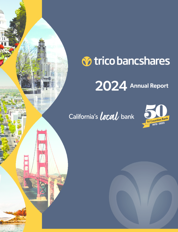 TriCo Bancshares 2024年度报告