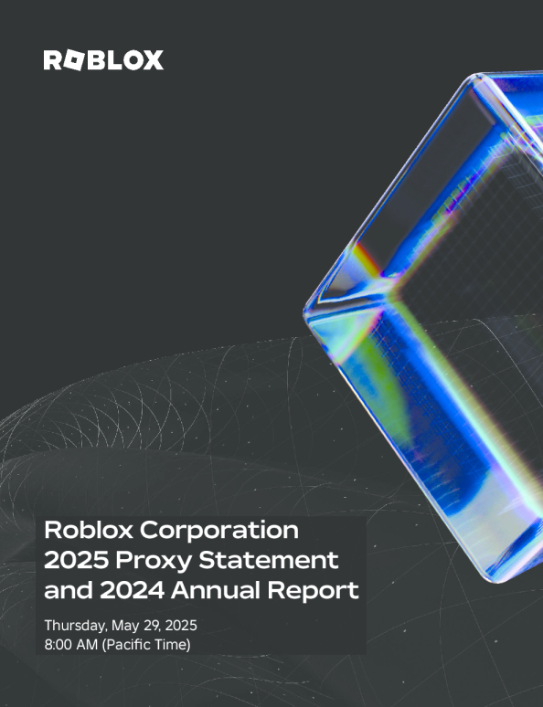 Roblox Corp-A 2024年度报告