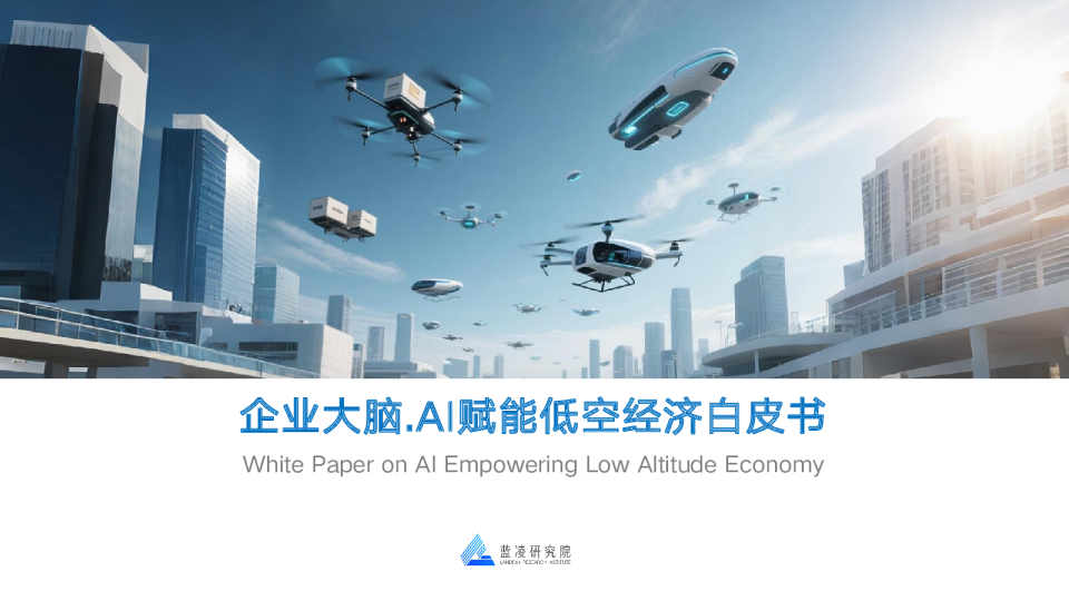 AI赋能低空经济白皮书
