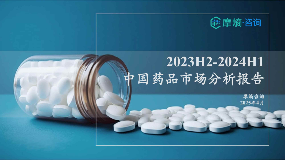2023年H2-2024年H1中国药品市场分析报告