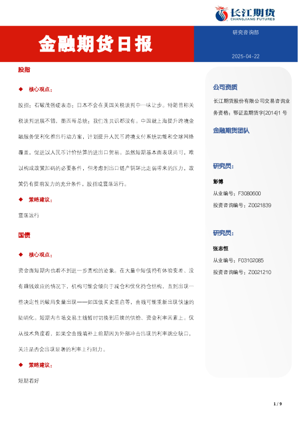 金融期货日报