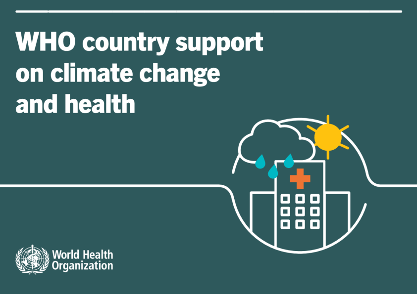 世界卫生组织国家对气候变化和健康的支持-视觉指南