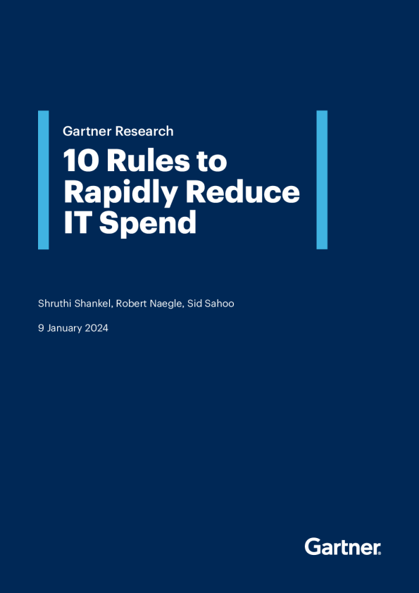 快速削减IT成本的10条规则