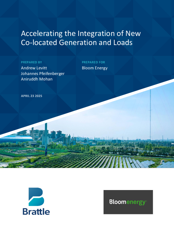 加快新型共置发电和负荷的整合