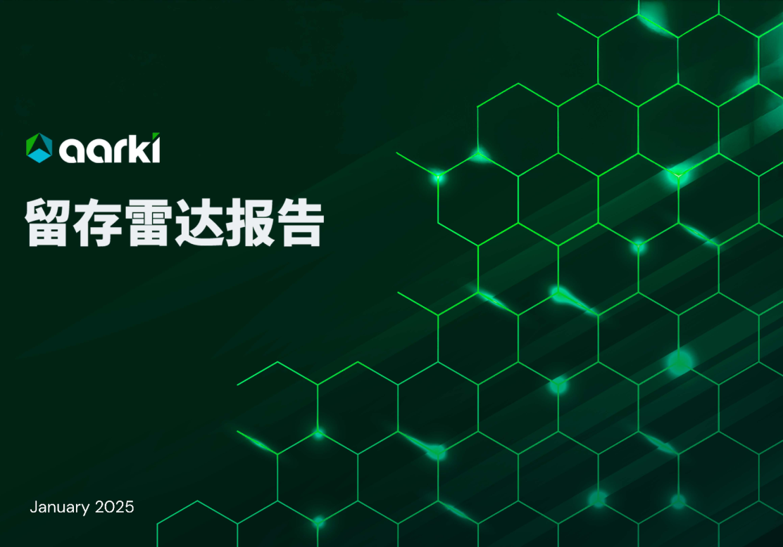2025年1月留存雷达报告