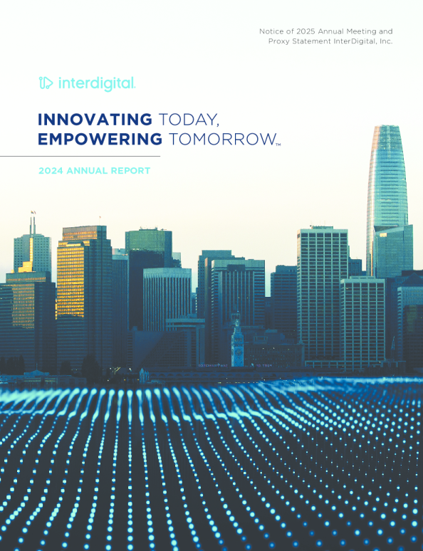 InterDigital Inc 2024年度报告