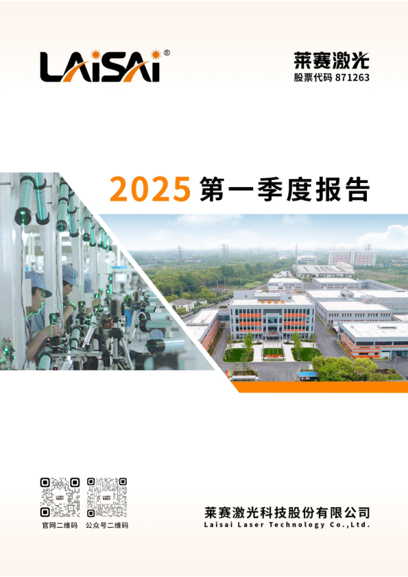 莱赛激光：2025年一季度报告
