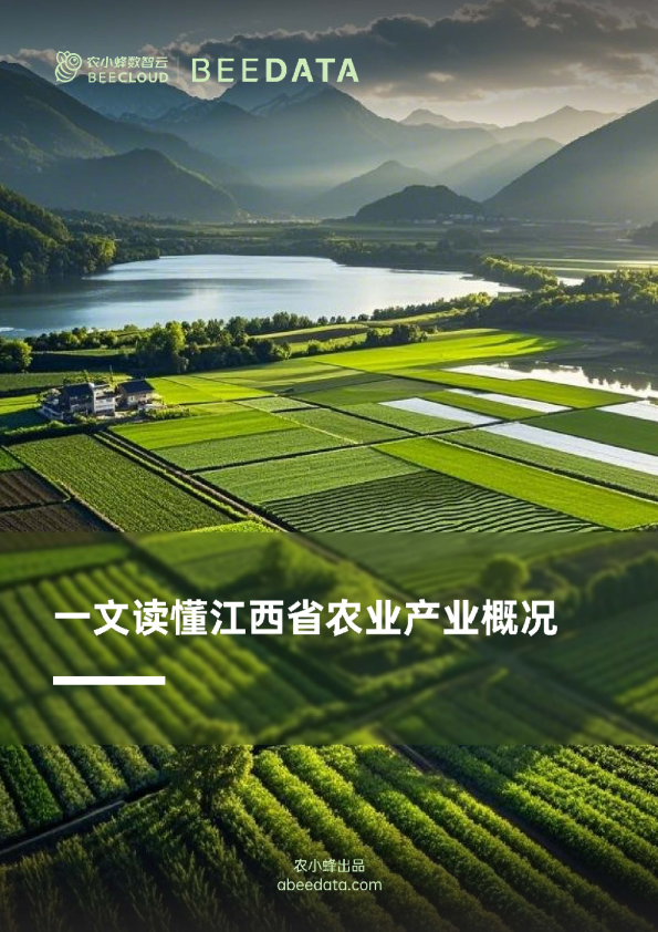 一文读懂江西省农业产业概况