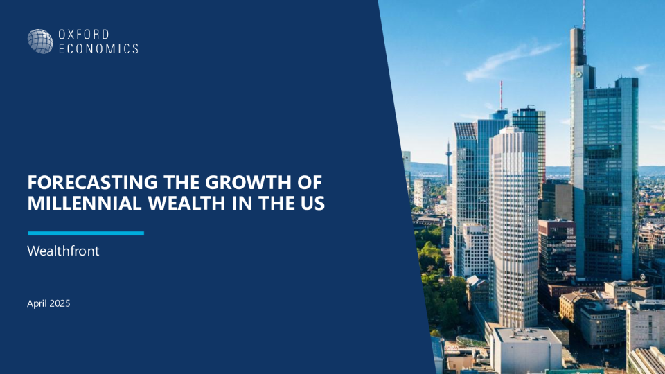 美国千禧一代财富增长预测