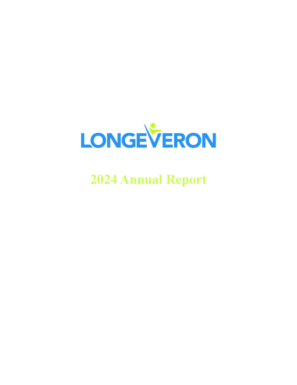 Longeveron Inc-A 2024年度报告