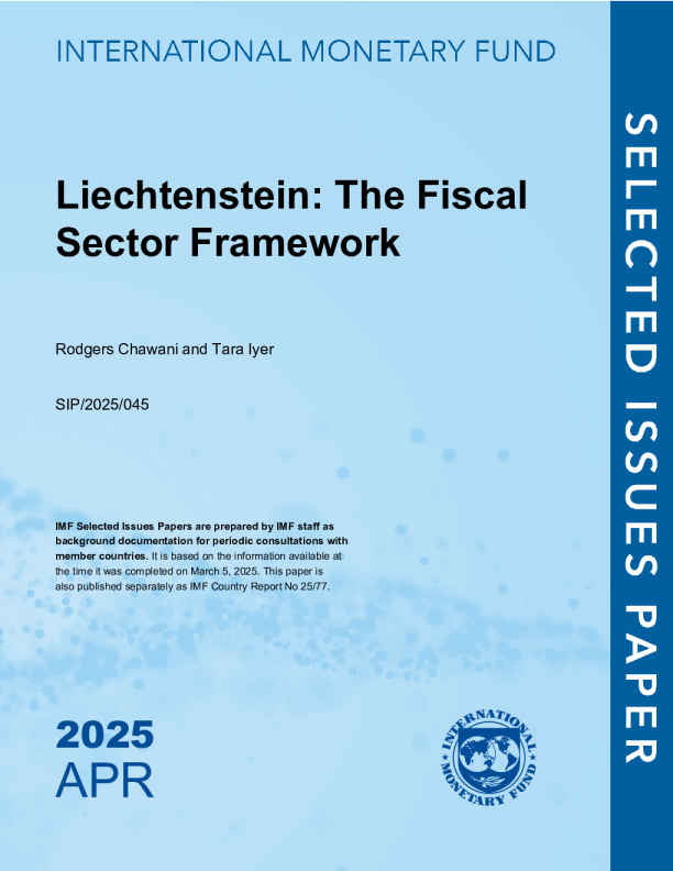 列支敦士登：财政部门框架