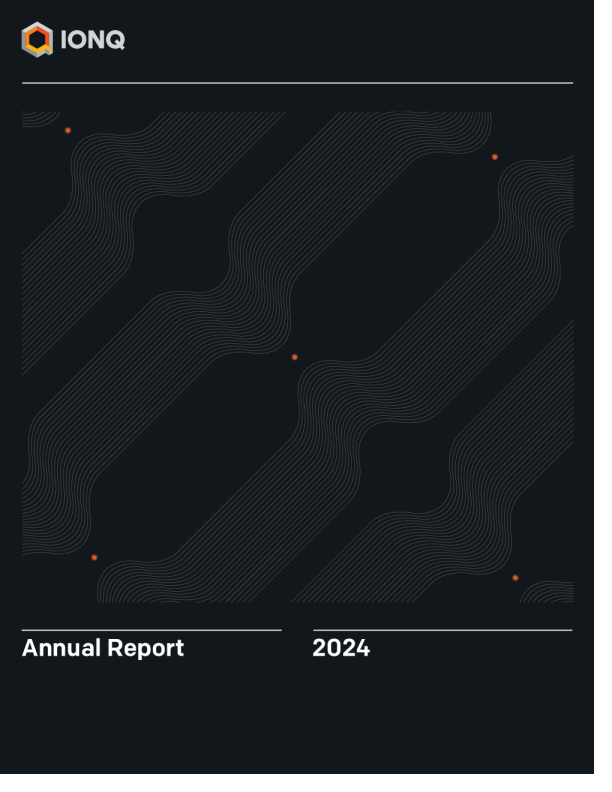 IonQ Inc 2024年度报告