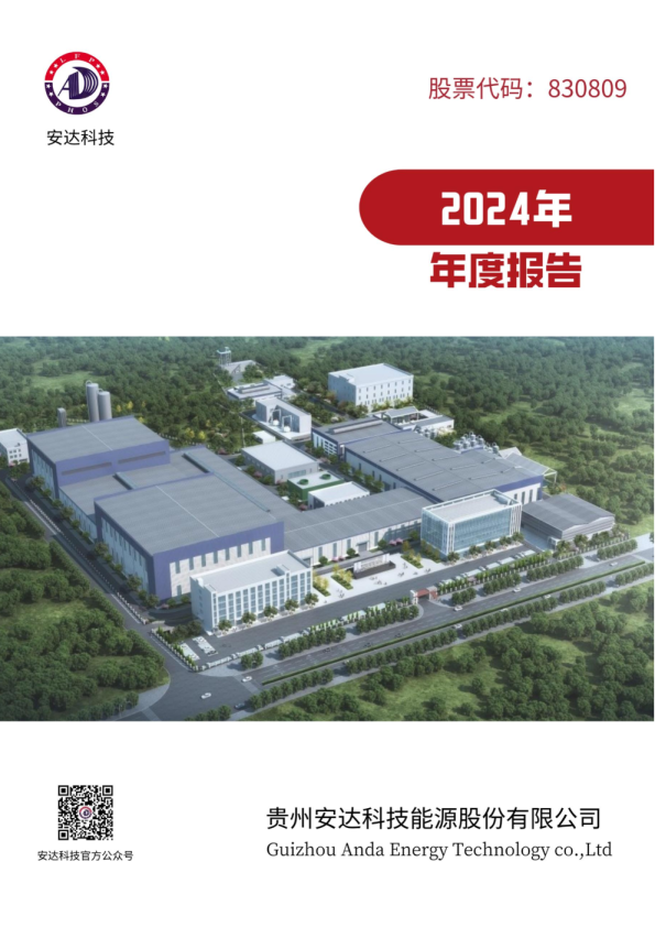 安达科技:2024年年度报告