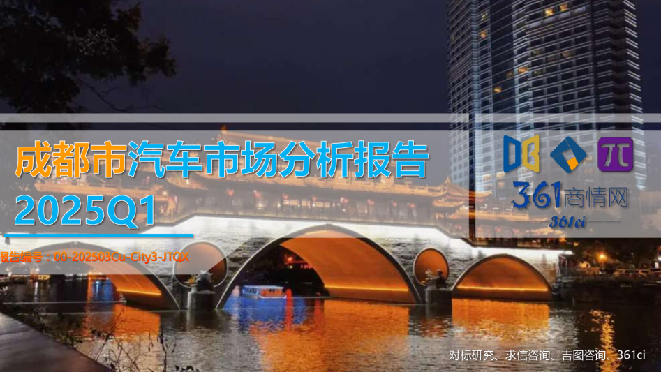 成都市汽车市场分析报告2025Q1