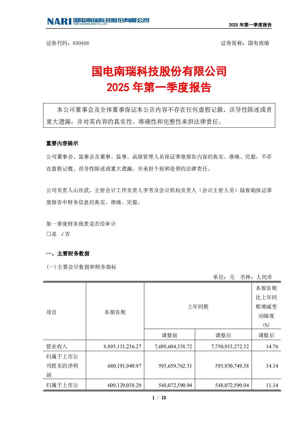 南瑞科技 电话 国电南瑞科技股份有限公司 2019年第三次临时股东大会决议公告