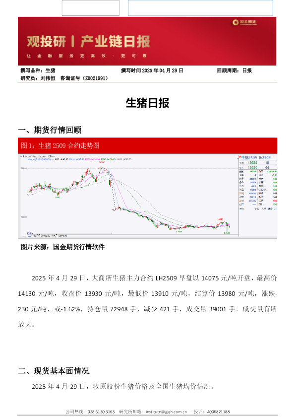 生猪日报