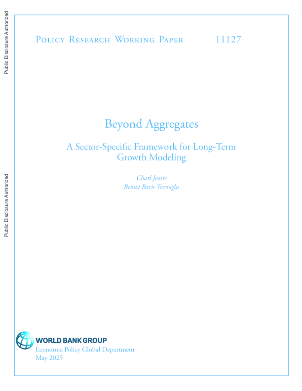 超越总量：长期增长建模的特定行业框架（英）