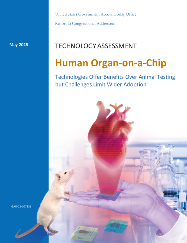 人体器官芯片技术评估：优于动物测试但挑战限制更广泛采用