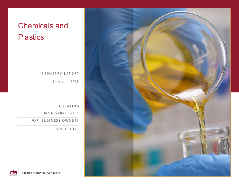 化学品与塑料行业报告