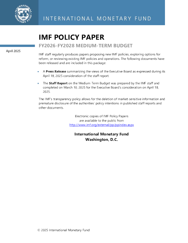 2026财年-2027财年中期预算