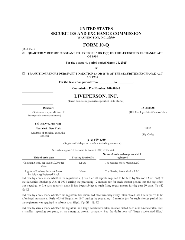 Liveworks Inc 2025年季度报告