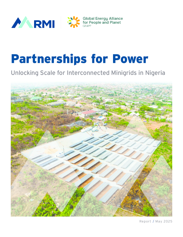 电力伙伴关系：释放尼日利亚互联小电网的规模