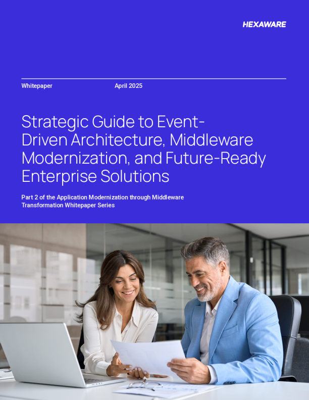 事件驱动架构、中间件现代化和面向未来的企业解决方案战略指南