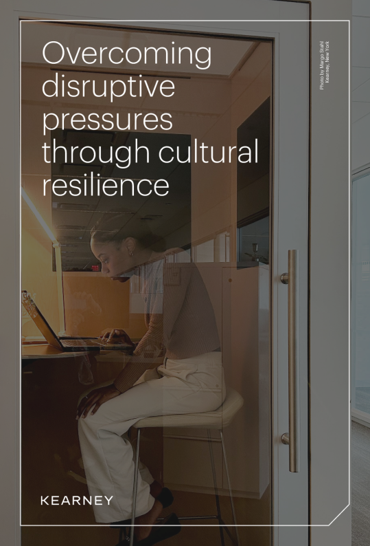 通过文化韧性克服破坏性压力