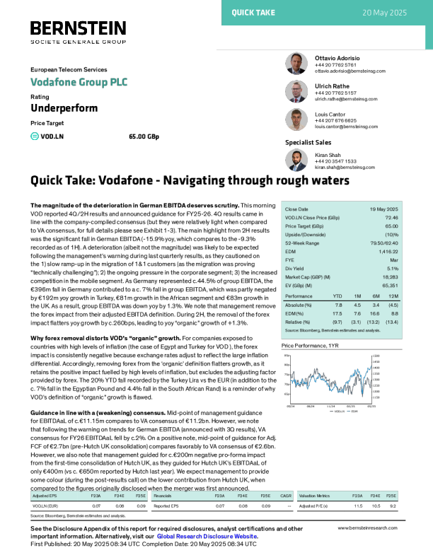 沃达丰——在困境中前行