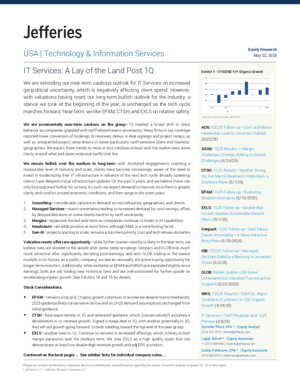 it服务第一季度后的行业格局