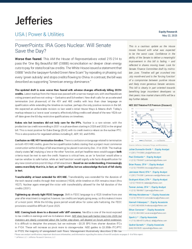 幻灯片《通胀削减法案》涉及核能。参议院会力挽狂澜吗？