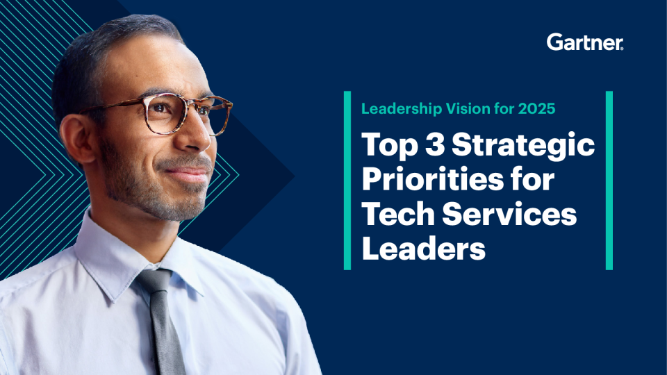 2025年技术服务领导者的三大趋势