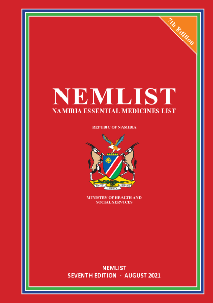 纳米比亚：NEMLIST-2021年纳米比亚基本药物清单