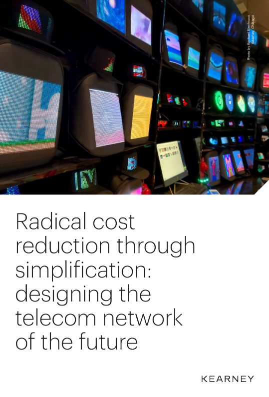 通过简化大幅降低成本：设计未来的电信网络