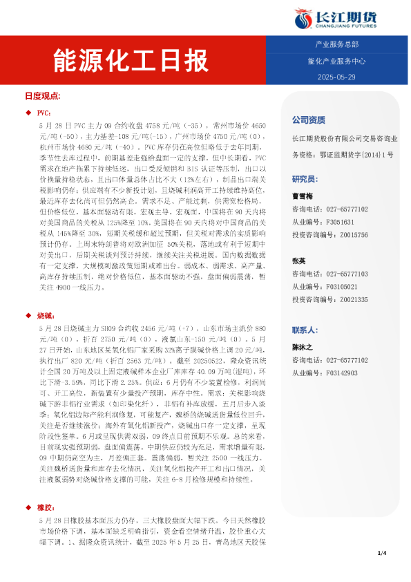 能源化工日报